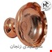  شکلات خوری مسی مدل هنر زنجانقطر دهانه 19 سانتی 