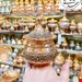 قندان مسی گلبرگی ضخیم 