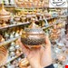 قندان مسی گلبرگی توپی 