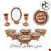ست 10 تکه هفت سین مسی مدل سه پایه کد HS3P-10