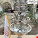 ست گلبرگی مسی 5 پارچه کروم 