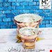  ست ميوه و اجيل پايه اهويي گشواره دار