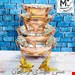  ست ميوه و اجيل پايه اهويي گشواره دار