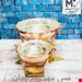  ست ميوه و اجيل پايه اهويي گشواره دار