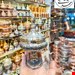 قندان مسی گلبرگی پایه دار کروم 