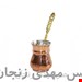 قهوه جوش مسی مدل دسته برنجی سایز 2 مناسب 2شات 