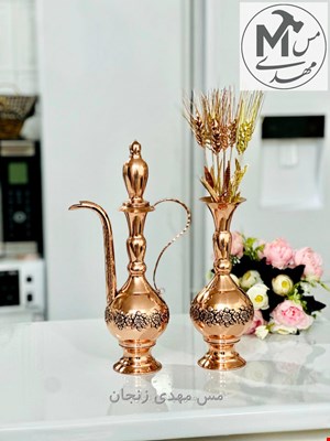 گلدان مسی گلبرگ نانو
