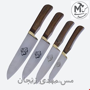 چاقو حیدری زنجان ست 4 تیکه 