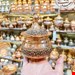 قندان مسی گلبرگی ضخیم 