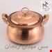 قابلمه مسی سایز 4 مناسب 7 الی 8 نفره 