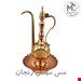 آفتابه و لگن مسی طرح گل