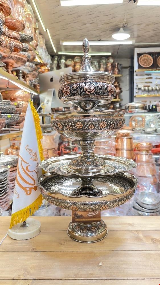 ست پذیرایی مسی الماس ضخیم