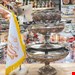 ست پذیرایی مسی 4 پارچه الماس 