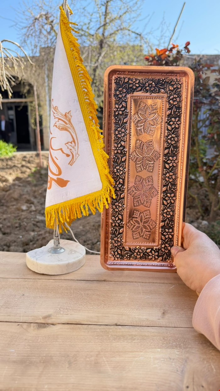 رولت خوری مسی تراش