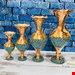 گلدان مسی فیروزه اصل سایز 3