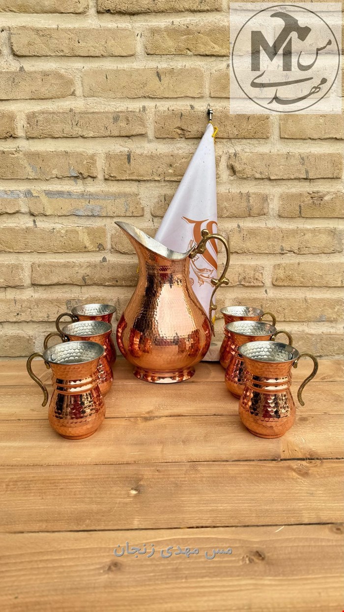 پارچ مسی چکشی نانو 