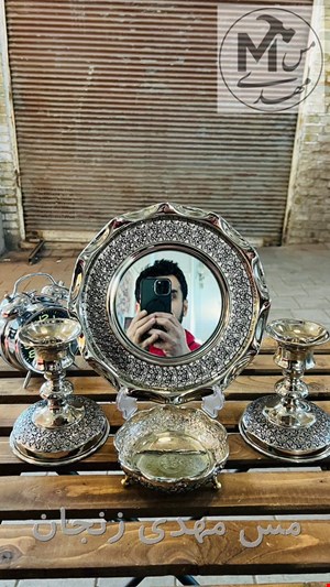 اینه و شعمدان دیبا گل کروم قطر25
