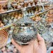 قندان مسی گلبرگی کروم ضخیم 