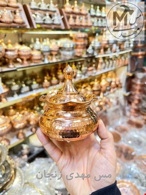 قندان مسی صفینه ای نانو 
