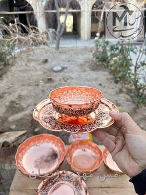 پیش دستی و اجیل مسی رز سلطنتی 
